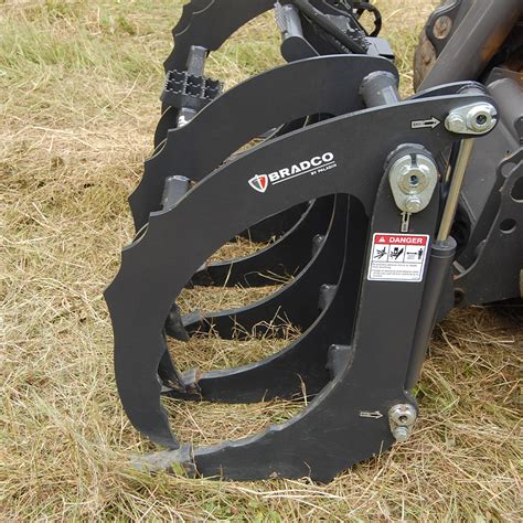 skid steer root rake